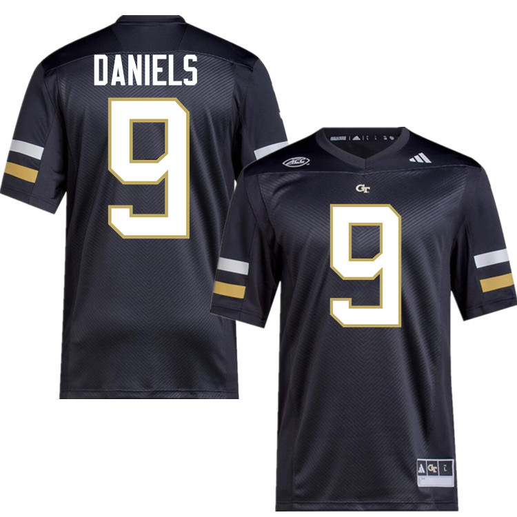 Omar Daniels Georgia Tech Jerseys,Georgia Tech Yellow Jackets College Football Uniforms-Black